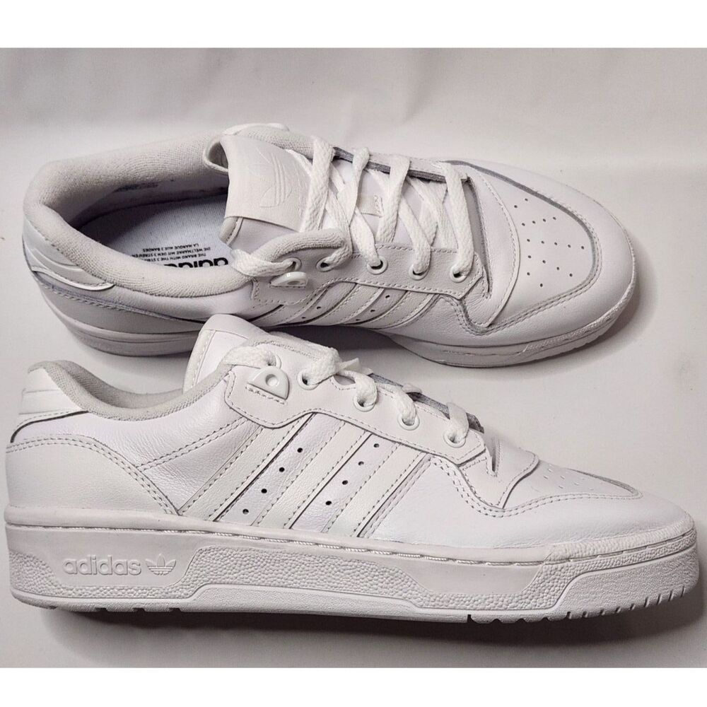 Adidas Rivalry Low Women’s 9 White Leather Sneaker